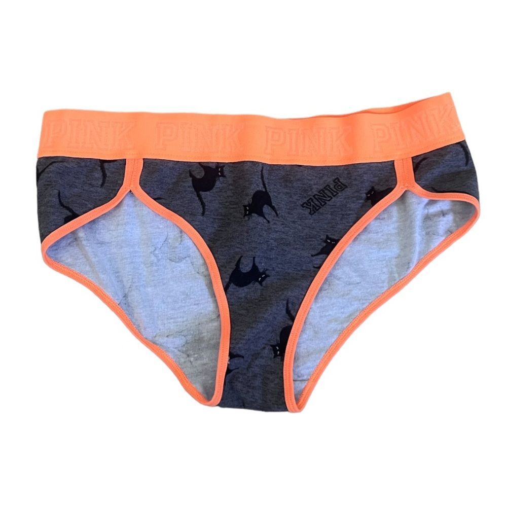 VS Pink cat print panty NWOT